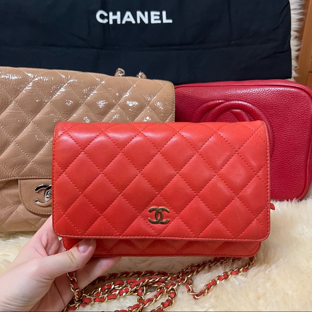 CHANEL WOC GHW Pink Coral
